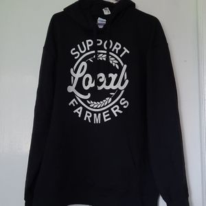 Support local farmers hoodie